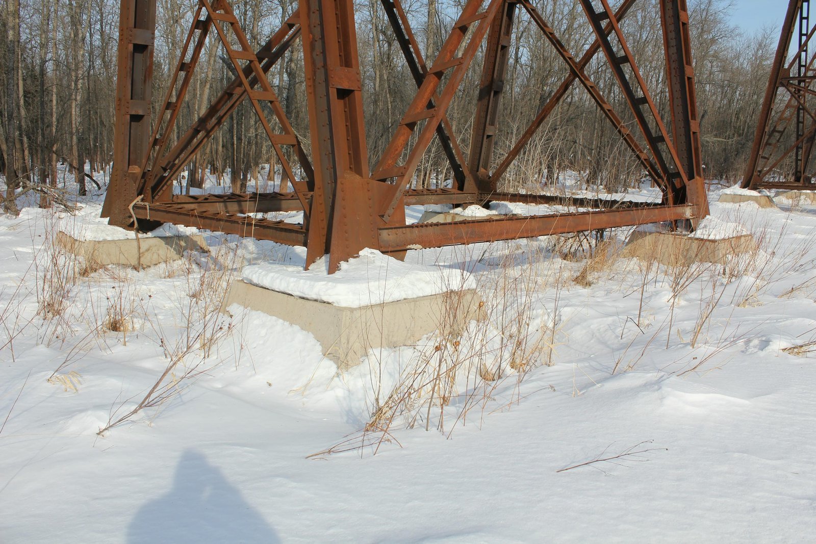 Typical tower footing